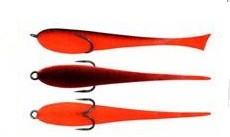 Рыбка поролоновая Grifon Сlassic с поджатым двойником (9см - 3шт)