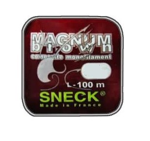 Леска моно. Sneck Magnum Brown 100м Леска моно. Sneck Magnum Brown 100м