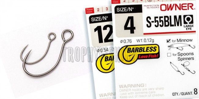 Крючок OWNER C'ultiva 51611 S-55BLM Крючок OWNER C'ultiva 51611 S-55BLM