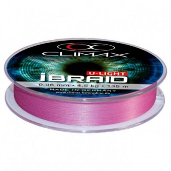 Шнур Climax iBraid 4 UL 135m (Fluo-Purple) Шнур Climax iBraid 4 UL 135m (Fluo-Purple)