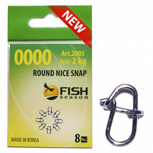 Застежка Fish Season Round Nice