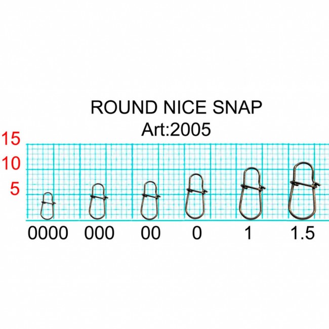 Застежка Fish Season Round Nice