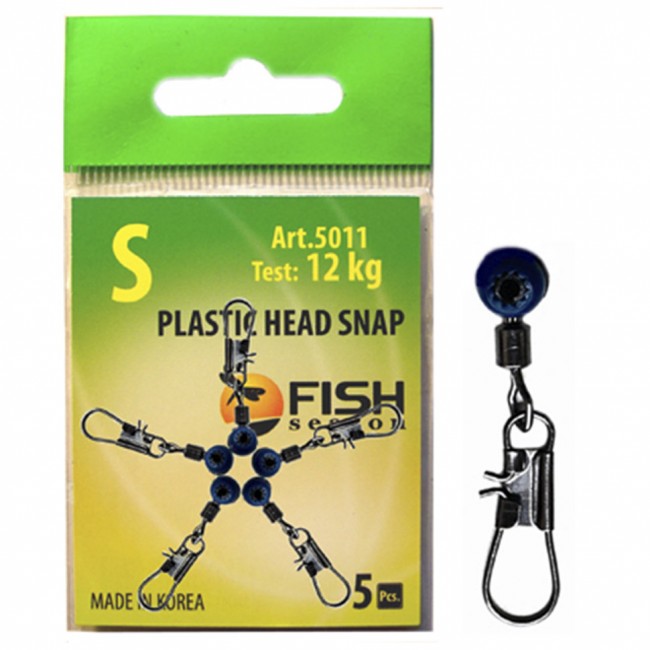 Застежка Fish Season с вертлюжком ПЛАСТИК