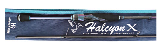 Удилище Спиннинговое Hearty Rise Halcyon X HALX-822L (Длина: 249см, Тест: 3-18г)