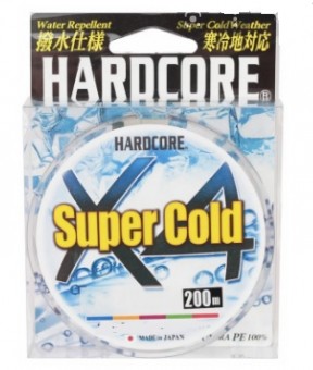 Шнур плетеный Duel Hardcore PE X4 Super Cold  200м (multicolor)