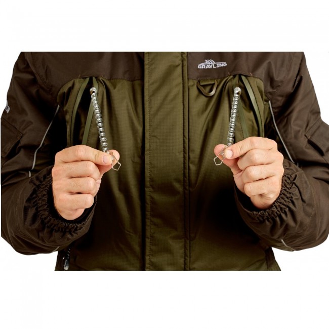 Костюм Novatex Grayling "Скат Зима 2020" (Таслан,хаки)