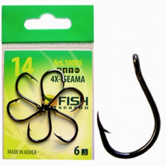 Крючок Fish Season 4X-Iseama-Ring Крючок Fish Season 4X-Iseama-Ring