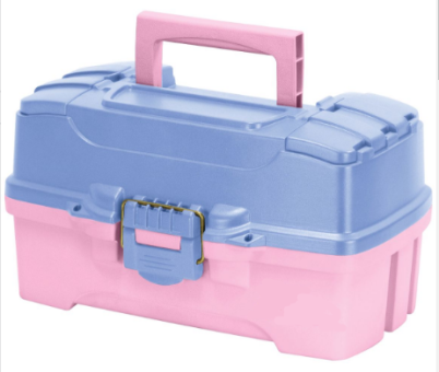 Ящик Plano 2х ярусный 2 Tray цвет Blue/Pink (32.5cm x 20.8cm x 18.3cm)