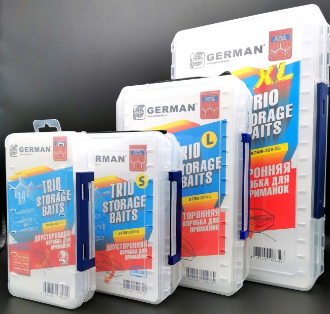 Коробка German для приманок   "Trio Storage Baits"