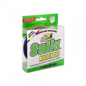 Леска плетеная SUFIX Matrix Pro разноцвет 250 м Леска плетеная SUFIX Matrix Pro разноцвет 250 м