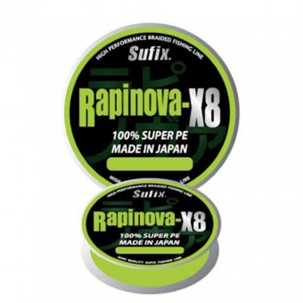 Леска плетеная SUFIX Rapinova-X8 150м зеленая PE