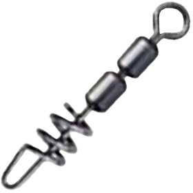 Застежка Kosadaka спиральная с двойным высокоскоростным вертлюгом (упаковка)