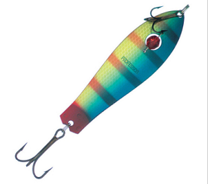 Блесна колеблющаяся Kuusamo Professor 2 90/18 с камнем Блесна колеблющаяся Kuusamo Professor 2 90/18 с камнем