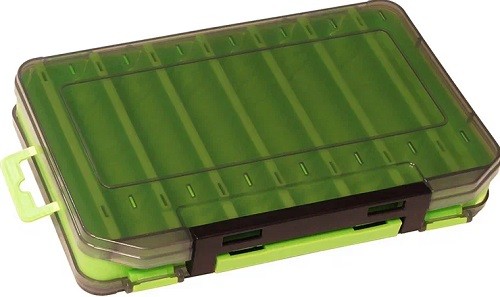 Коробка Kosadaka TB-S31B-GRN, 27*19*5см , двухсторонняя, зелёная