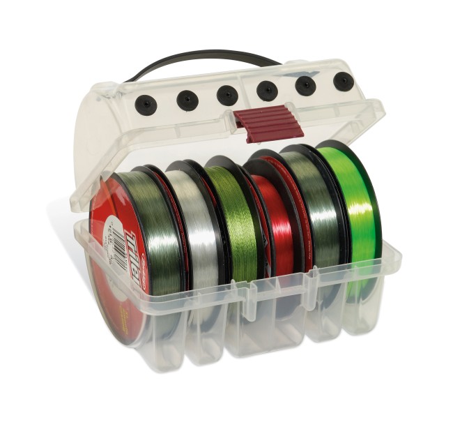 Коробка Plano для лески на 6 шпуль  Filler line spol box (17.1cm x 14cm x 12.1)