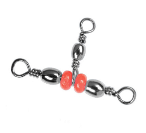 Вертлюг "Sprut" SW-32 BN  (Barrel Triple Swivel Style 2 (Red Beads)/Т-образный) 1упак*4шт Вертлюг "Sprut" SW-32 BN  (Barrel Triple Swivel Style 2 (Red Beads)/Т-образный) 1упак*4шт