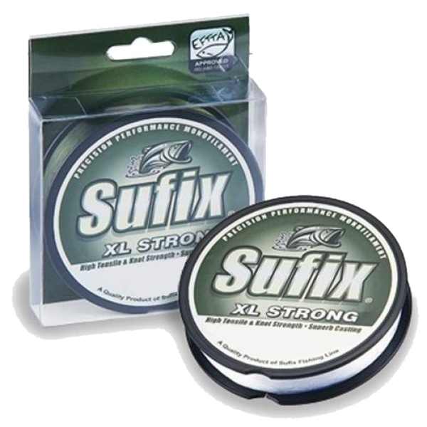 Леска SUFIX XL Strong x10 прозрачная 100м, 10 штук в упаковке Леска SUFIX XL Strong x10 прозрачная 100м, 10 штук в упаковке