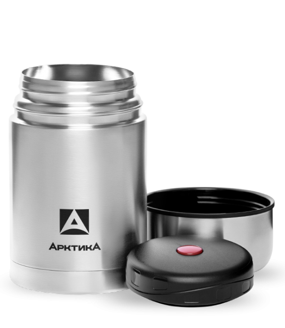 Термос Арктика с супер-широким горлом, для супа и еды