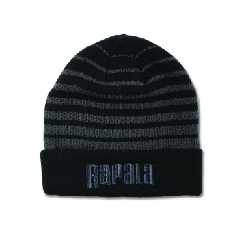 Шапка Rapala черная с серым логотипом