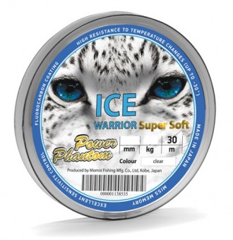 Леска Power Phantom Ice Warrior Super Soft Clear 30m