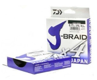 Плетеный шнур Daiwa J-Braid x4E  135m, (Dark Green)